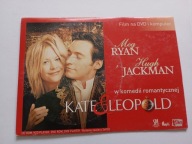 Kate & Leopold Meg Ryan Hugh Jackman film 2 płyty VCD DVD