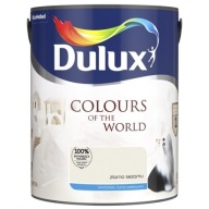 DULUX ŚWIATA FARBA LATEKSOWA ŚCIENNA Ziarno Sezamu 5L