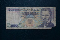 Banknot Polska PRL 200 złotych ser EG 1988 rok !!!