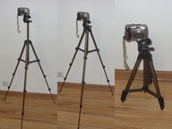 Mały statyw HAMA Star05 , głowica 3D,tripod,wypinana podstawka 37-106 cm