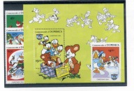 A11123)Disney: Dominica 894 - 898** ohne 897 + Bl 95**