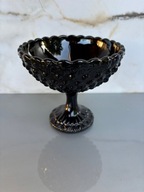 Cukiernica stokrotki i guziczki szkło Ząbkowice PRL