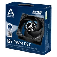 Arctic P8 PWM PST | Wentylator 8 cm | 200-3000 RPM | 4-Pin | 28 dB | 80mm