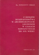 Z dziejów duszpasterstwa w archidiakonacie legnickim w czasach nowożytnych