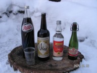 Wino patykiem pisane Vistula Pepsi Piwo musztardówka czasyPRL-u