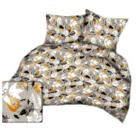 Pościel kora lux 200x200 + 2x70x80 2x40x40 guzik K 309 Powiew jesieni