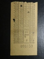 Bilet PKS, 6,00, 1959/60.
