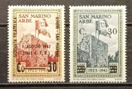 SAN MARINO Mi 256 - 257 ** - czysty
