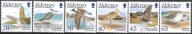 PTAKI EUROPY ALDERNEY 2005 Mi 259-64 Brodzące **. JAK na skanie. Stan BDB.