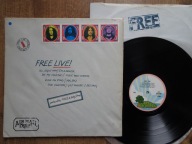 FREE Live! VG-/EX- 1st UK press koperta znaczki pocztowe