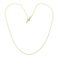 86880 Łańcuszek złota stal chirurgiczna 50 CM 1,6 MM żmijka płaska