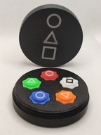 KOSTKI kości GONGGI GONGI GONG-GI GRA SQUID GAME + PUDEŁKO