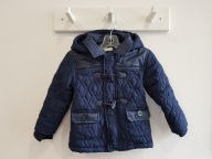 BHS granatowa kurtka chłopięca parka 92 cm