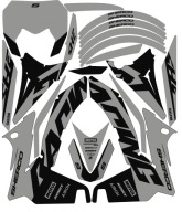 NAKLEJKI SHERCO SM - R FACTORY + NAKLEJKI NA FELGI !!!