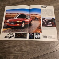 Peugeot 205 XE XL XLD GL GLD XR XRD GR GRD SRD XS GT CT CTi GTi 1988