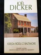 Księga rodu z Baltimore Joel Dicker 2017
