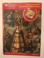 LORETO - MATKA BOŻA LORETAŃSKA, NUMIZMAT ZŁOCONY, MODLITWA