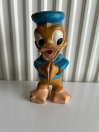 Kaczor Donald Donald Duck gumowa polska zabawka PRL