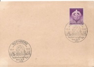 TRZECIA RZESZA -karta -stemple ozdobne -1942 rok Norymberga