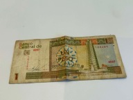 Kuba 1 peso convertible 2011; stan F+