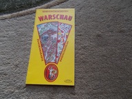 Warszawa Warsaw stary plan miasta