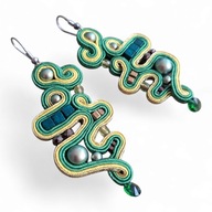 kolczyki sutasz perła Swarovski