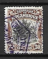 Mozambik D809 flora palmy