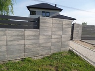 Ogrodzenie betonowe, pustak gładki, bloczek Combet PG54x39x16 Multi 5