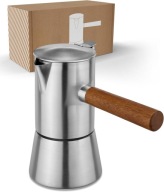 Zaparzacz do Espresso 100 ml Indukcja Stal Nierdzewna Kempingowy Dzbanek