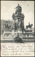 Wien. Maria Theresien - Monument - Stengel & Co Dresden 1901