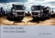 PROSPEKT MERCEDES-BENZ AROCS LOADER. AROCS GROUNDER