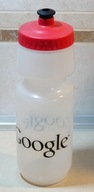 Bidon rowerowy 500 ml z logo Google, plastikowy, używany