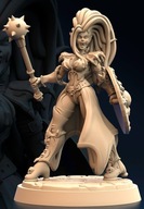 Female Night Keeper Vampire Lord Wampirzyca Undead Pinup B RPG Druk 3D NSFW