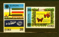 IRLANDIA ** EUROPA, motyle, przyroda Mi 589-90