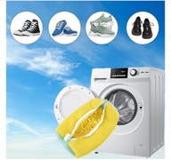 WOREK torba siatka do prania butów CZYSZCZENIA obuwia ochronna z MIKROFIBRĄ