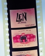 LEŃ BRZECHWA bajka rzutnik UNIKAT