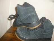 BUTY-NIKE AIR FORCE 1-R-38-WKŁ-24,5CM-SKÓRA NAT.