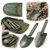 MINI SAPERKA ŁOPATA SZTYCHÓWKA 3 - CZĘŚCIOWA KOLOR ZIELONY UNIWERSALNA