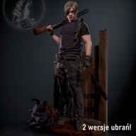 Figurka Leon Kennedy Resident Evil Garage kit 16K l 2 wersje l Duża 15cm
