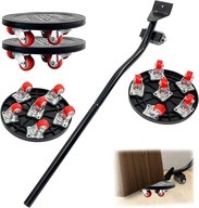 KÓŁKA TRANSPORTOWE ZESTAW 4SZT DO 1250KG PODNOŚNIK