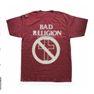 Bad Religion t-shirt unisex brązowa bawełna (dł.-72 cm, szer.-55 cm)