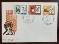 1963 Walka z głodem FDC Fi 1223-25