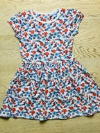 Sukienka letnia w kwiatki Dunnes Rozm. 86-92 cm 18-23 miesiące