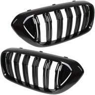 ATRAPA GRILL do BMW 6 G32 GT GRAN TURISMO NERKI M PERFORMANCE CZARNY POŁYSK