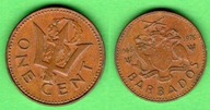 Barbados 1 cent, 1976 KM# 19