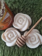 Luksusowe naturalne mydło miodowe 3 szt ręcznie robione PREZENT