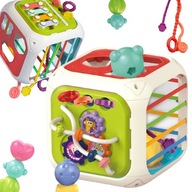 Sensoryczna Kostka Aktywności Edukacyjna Dla Malucha – WOOPIE BABY