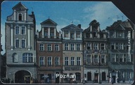 Karta używana Nr 28 50 impulsów. "Poznań - Rynek" w stanie dobrym