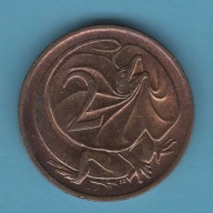 (3AU13) Australia 2 centy, 1989