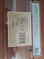 Rosja Carska BANKNOT -1000 RUBLI 1919 pmg 64